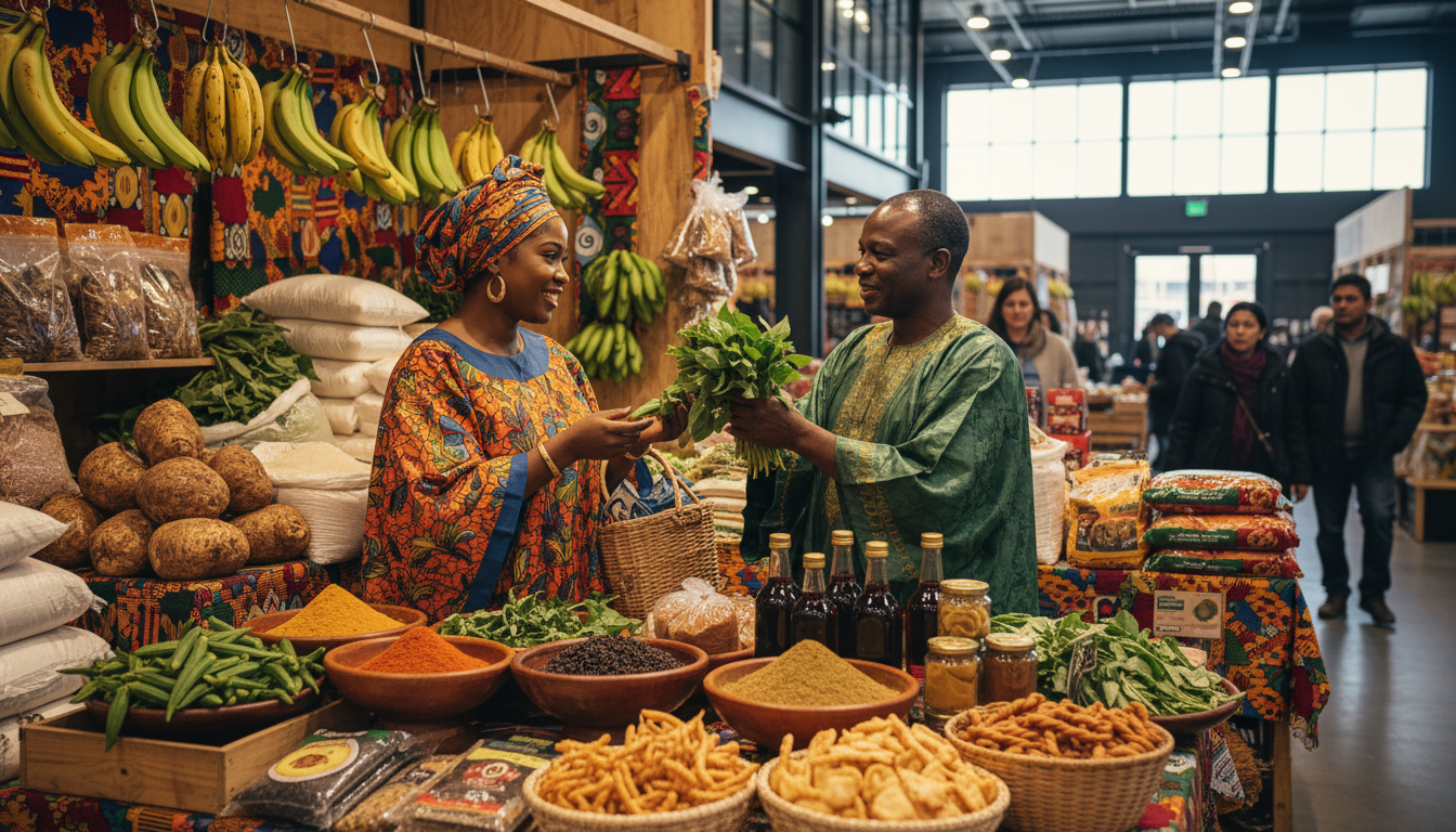 African marketplace